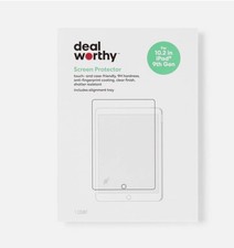 DEAL WORTHY SCREEN PROTECTOR IPAD 9TH GEN 10.2in picture