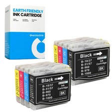 8-Pack Compatible OSI LC-51 Ink Cartridges fits Brother DCP-353C, 560CN, 750CW picture