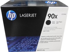 HP CE390X (90X) Hewlett Packard Black Toner Cartridge Genuine picture