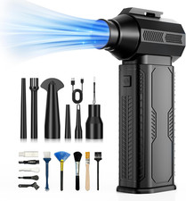 ZOAIVR Compressed Air Duster, 130,000RPM Ultra-Powerful Cordless Electric Air Du picture