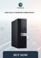 Fast Dell i7 Desktop Computer PC 32GB RAM, 1TB SSD, Windows 11 Pro, WiFi + BT picture