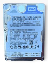 Western Digital 2.5-inch SATA Hard Drive WD2500BEVS-08VAT2 250GB 5400 RPM picture