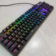 HyperX Alloy FPS RGB Mechanical Gaming Keyboard Speed MINT CONDITION picture