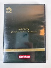 Rare 2005 Quicken Deluxe Software USAA Edition For Windows Financial Management picture