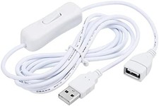USB Extension Cable with ON/Off Switch 2 Meter USB Male to Female Extension Cord picture