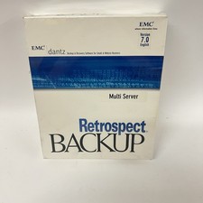 EMC Dantz Retrospect Backup 7.0 Multi Server for Windows SMB Backup Software picture