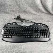 Logitech Elite Keyboard Y-BF38 Wired USB Multimedia Black Silver 867225-0100 picture