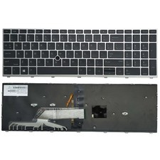 US Sliver Keyboard Backlit Fit HP ProBook 650 G4 650 G5 655 G4 655 G5 L09593-001 picture