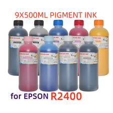 9X500ML Premium Pigment refill ink for Stylus R2400 Printer T059 59 picture