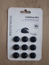 Bluelounge Cable Drop Mini Black - Cable Management System for All Cables picture