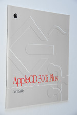 vintage 1994 Apple AppleCD 300i Plus User's Guide book owner's manual 030-6133-A picture