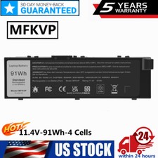 ✅91Wh MFKVP Battery For Dell Precision 15 7510 7520 17 7710 7720 M7510 M7710 picture
