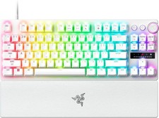 Razer Huntsman V3 Pro 8KHz TKL Wired Keyboard White Certified Refurbished picture