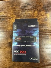 Samsung 990 PRO 2TB NVMe PCIe 4.0 M.2 2280 (MZ-V9P2T0B/AM) Internal SSD picture