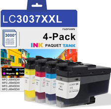 LC3037 XXL Super High-Yield Ink Cartridges Black/Cyan/Magenta/Yellow (4-Pack) - picture