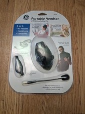 BRAND NEW GE Portable PC Headset With Detachable Microphone Brand 98970 GR6 picture