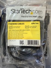 StarTech 1394_99_10 StarTech Cable 10 ft 1394b Firewire 800 9-9 M/M Retail picture