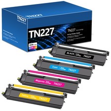 4PK for Brother TN-227 High Yield Toner Set BK C M Y for MFC-L3770CDW L3710CDW picture