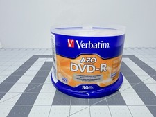 Verbatim Life Series DVD-R Disc Spindle, Pack Of 50 NEW in Package SEALED picture
