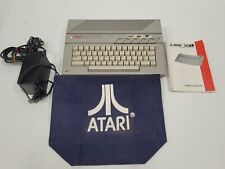 130XE Atari Personal Computer NTSC w/ Power Supply, Manual and Rare Atari Cover picture