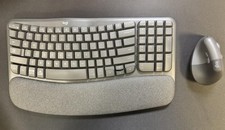 LogitLogitech Wave Keys & Lift Vertical Mouse Combo GRAPHITE 920-013610 picture