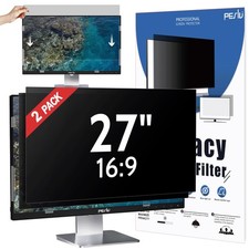 [2-Pack] 27 Inch Privacy Screen for Computer Monitor 16:9 Aspect Ratio, Eye P... picture