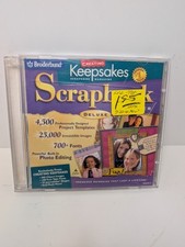 Creating Keepsakes Scrapbook Designer Deluxe PC CD print memories books template picture