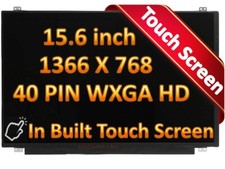 New LCD Screen for HP 15-DA0014DX 4BS30UA Touch HD 1366x768 Glossy Display 15.6 picture
