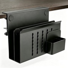 Under-Desk Laptop Mount Clamp-On Holder picture