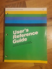 Vintage Texas Instruments TI-99/4A User's Reference Guide  picture