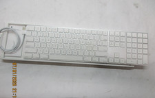 Apple A1843 WHITE Magic Keyboard With Numeric Keypad T5-E4 picture
