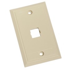 Lucent CommScope M10LW-246 Wall Mount Telephone Outet Faceplate 108258450 Ivory picture