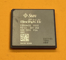 Sun 527-1077 650MHz UltraSPARC IIi CPU Module W/370-5202 CPU Heatsink/Fan SB150 picture
