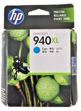 HP 940XL Cyan Ink Cartridge Genuine OEM High Yield OfficeJet New Old picture