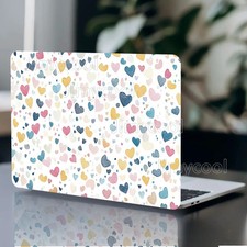 2 Pack Pattern Laptop Art Heart Sticker Case Universal Netbook Light Beige picture