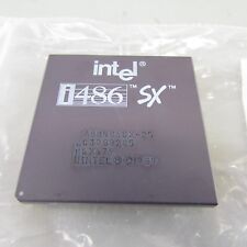 Vintage Intel Pentium i486 25 CPU processor A80486SX-25 picture