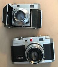 Lot of 2 Camera Petri 2.8 Vintage Kodak Retina 2A llA Color Corrected Super picture