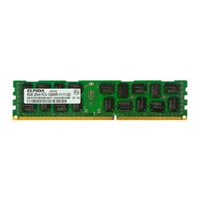 Lot of 7 Elpida 8GB PC3-12800R 1600 ECC Server Memory EBJ81RF4BDWD-GN picture