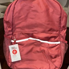 NEW Deal Worthy Backpack One Size Burgundy 15