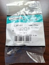 NEW Panduit CJ88WHY Mini-Com CAT3 Module UTP8 Jack WHITE RJ45 picture