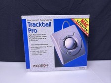 Precision Instruments Mac Compatible Trackball Pro 3 Button ADB Compatible picture