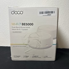 TPLink Deco 7 BE25 DualBand BE5000 WiFi 7 Mesh System 4Stream 5 Gbps 2 P G1N picture