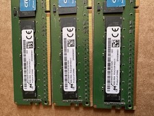 Lot Of (3) Micron 8GB 1Rx4 PC4-2133P-RD0-11 ,Server Ram picture