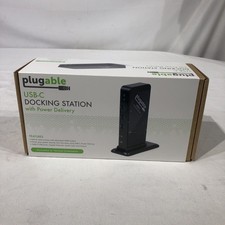 Plugable UD-CA1A USB-C Docking Charging Station with Power Delivery - Black picture