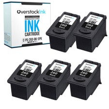 5PK Replacement OSI 260 Black Printer Ink for Canon PIXMA TS5320 TS6420 TR7020  picture