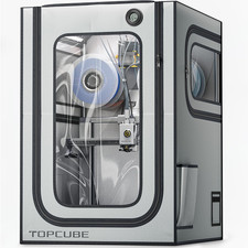 3D Printer Enclosure for Bambu Lab A1 Combo, Stainless Steel Frame Enclosure wit picture