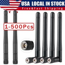 SMA Antenna for WiFi 2.4GHz/5Ghz Wireless Router Card Male Pin Lot picture