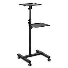 Mount-It Mobile Projector & Laptop Stand with 2 Shelves picture