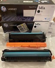 Original Genuine HP 141A Black Toner Cartridge W1410A for LaserJet Open Boxes picture