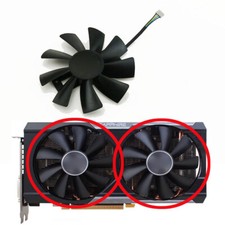 Qty:1pc Graphics Cooling Fan 100mm For Sapphire R9 380X R9 380 2G 4G 5D picture
